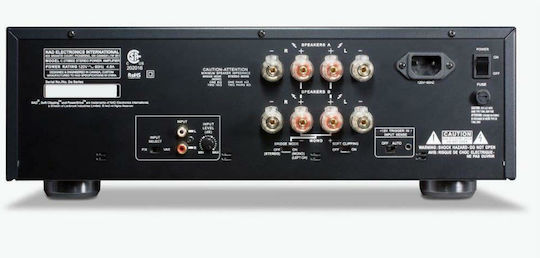 Nad C 275BEE Τελικός Ενισχυτής Hi-Fi Stereo 410W/4Ω 250W/8Ω Μαύρος