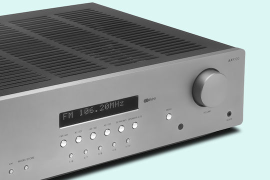 Cambridge Audio AXR100 Интегриран Hi-Fi усилвател Stereo 100W/8Ω Сив