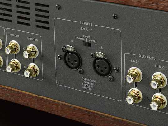 Luxman CL-38uC Προενισχυτής Hi-Fi Stereo Ασημί