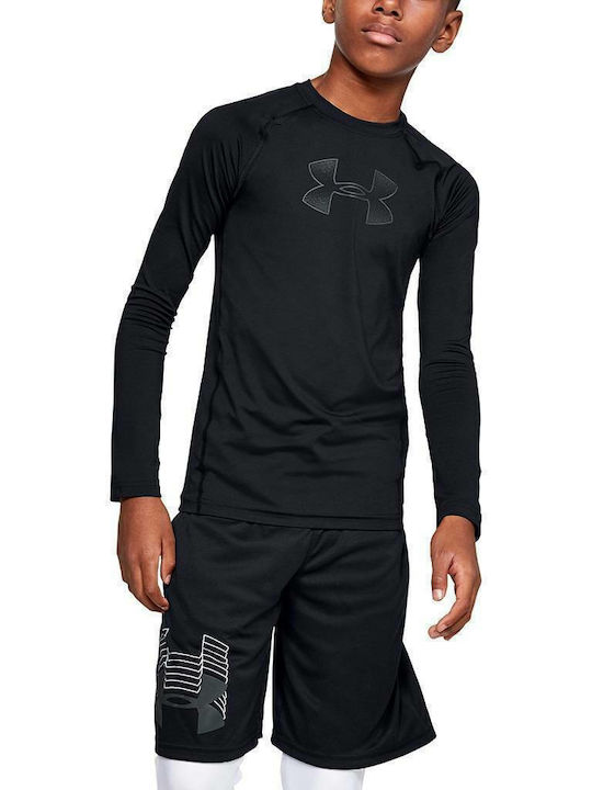 HeatGear Kids Thermal Shirt Black