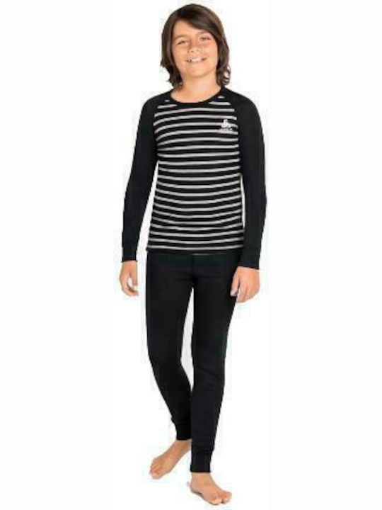 Active Warm Eco Kids Thermal Clothing Set Black