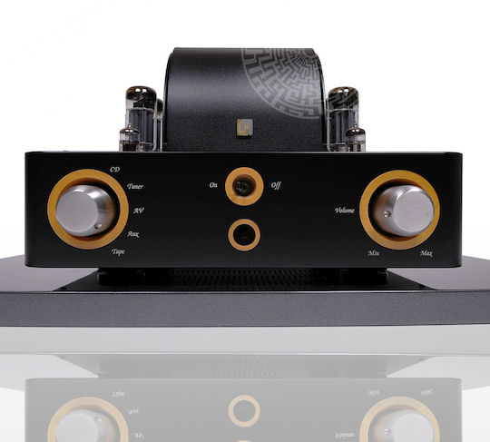 Unison Research Λαμπάτος Ολοκληρωμένος Ενισχυτής Hi-Fi Stereo S6 Μαύρος