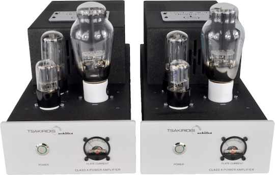 Tsakiridis Devices Achilles (2x8W) Tube Power Amplifier Hi-Fi Amplifier Mono Silver