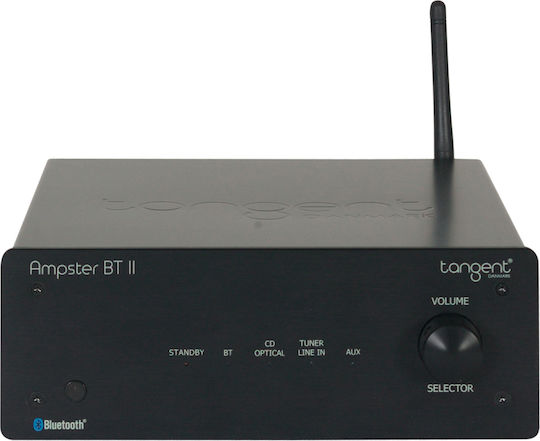 Tangent Ampster BT II Ολοκληρωμένος Ενισχυτής Hi-Fi Stereo 50W/4Ω 25W/8Ω Μαύρος