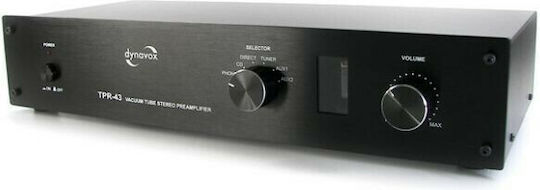 Dynavox TPR-43 Λαμπάτος Προενισχυτής Hi-Fi Stereo Μαύρος