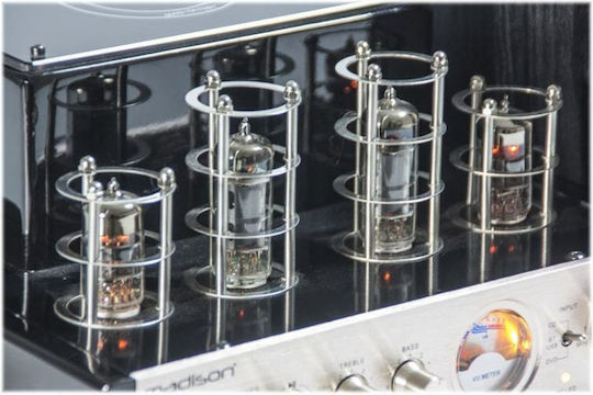 Madison MAD-TA10BT Tub Integrat Amplificator Hi-Fi Stereo 25W/4Ω Silver