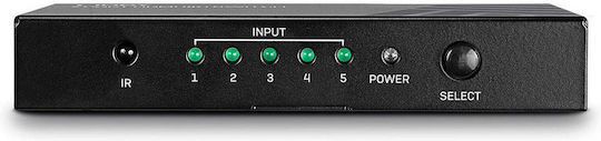 Lindy HDMI 5 Port 4K + Remote HDMI Switch 38233