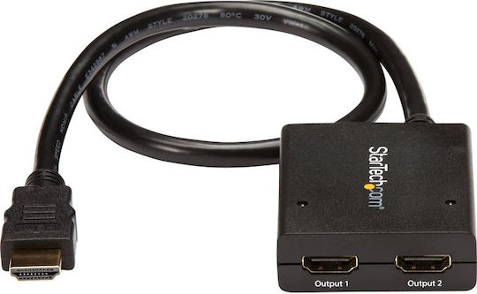 StarTech 4K 2-Port M/F Video HDMI Splitter ST122HD4KU