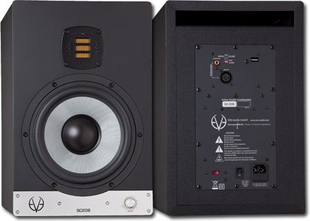 EVE Audio SC208 Studio Monitor 8" 200W Stück Schwarz