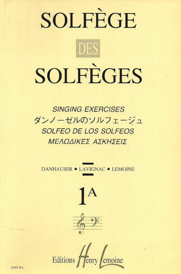 Nakas Lemoine Solfege 1A Learning Method