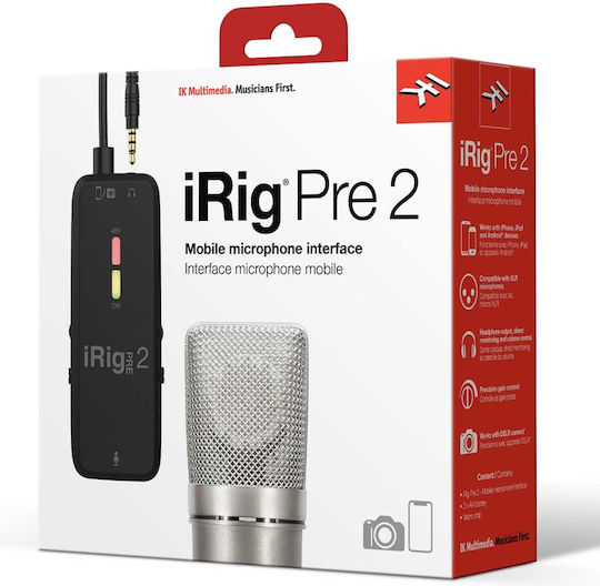 IK Multimedia iRig Pre 2 Misc Accessories Microphone