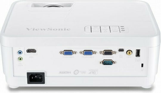 Viewsonic PS501X 3D Проектор DLP Обикновена лампа с вградени високоговорители Бял
