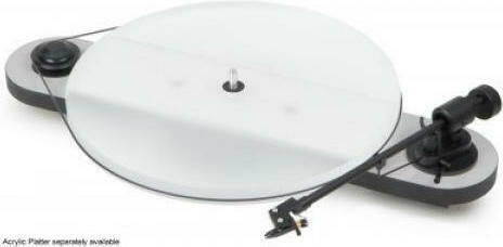 Pro-Ject Audio Elemental with Ortofon OM 5E Πικάπ με Belt Drive Γκρι
