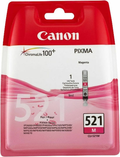 Canon CLI-521 Original InkJet Printer Ink Magenta (2935B001)