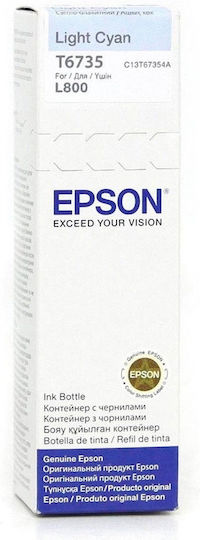 Epson 673 Original InkJet Printer Ink Light Blue (C13T67354A)