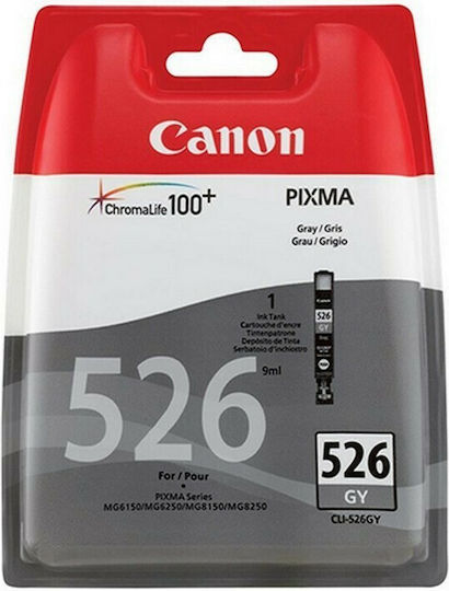 Canon CLI-526 Γνήσιο Μελάνι Εκτυπωτή InkJet Γκρι (4544B001)