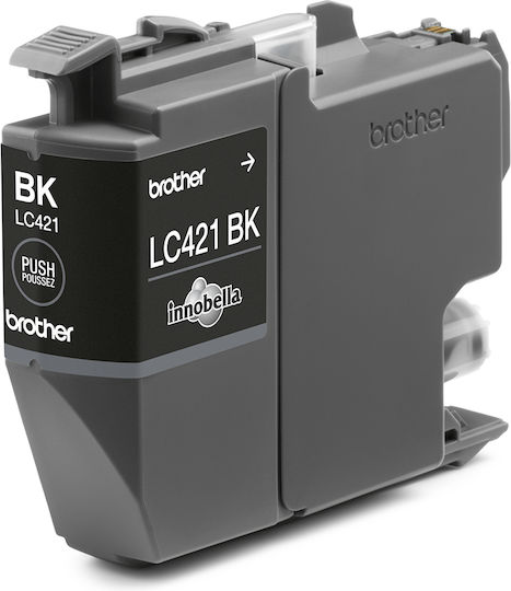 Brother LC421 Γνήσιο Μελάνι Εκτυπωτή InkJet Μαύρο (LC-421BK)