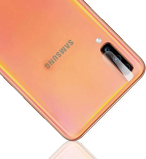 Lens Προστασία Κάμερας Tempered Glass Μαύρο για το Galaxy A70