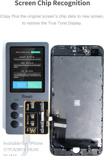 QianLi iCopy Plus Οθόνης και Μπαταρίας iPhone Tester για Service Κινητών