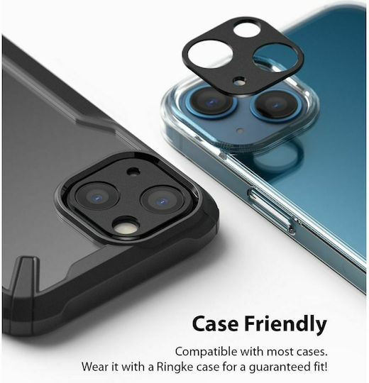 Ringke Styling Протектор за камера Метална рамка Черно за iPhone 13 / 13 мини