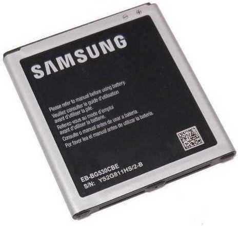 Samsung EB-BG530BBE Bulk Μπαταρία Αντικατάστασης 2600mAh για Galaxy J3 2016Galaxy Grand Prime