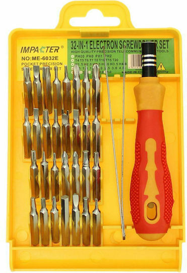 Jackly JK-6032D Screwdriver for Phone Repair 32pcs