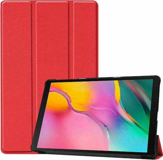 Tri-Fold Flip Cover Roșie (Lenovo Tab M10 10,1")