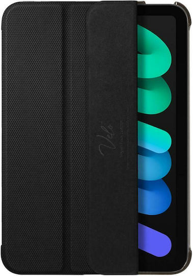 Spigen Liquid Air Folio Flip Cover Schwarze (iPad mini 2021 / mini 2024)