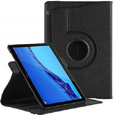 Rotating Flip Cover Synthetic Leather Rotating Black (MediaPad T5 10)