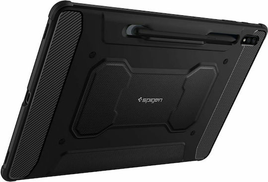 Spigen Rugged Armor Pro Flip Cover Durable Black (Galaxy Tab S7+)
