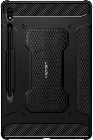 Spigen Rugged Armor Pro Flip Cover Durable Black (Galaxy Tab S7+)