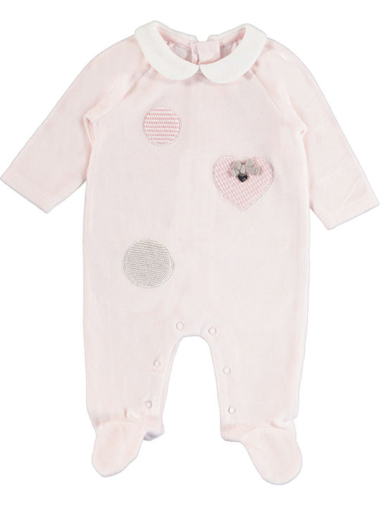 Mayoral Babystrampler Langärmliges Rosa