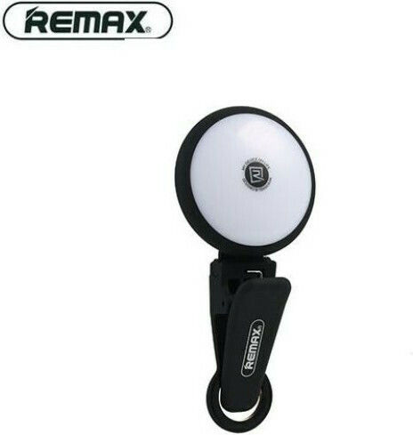Remax Селфи светкавица ML-01 Spotlight в Черен цвят
