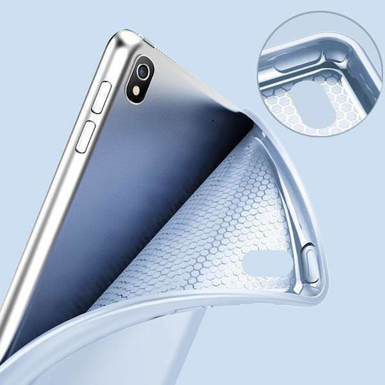 Tri-Fold Flip Cover Albastru Ceresc iPad Air 2020/2022