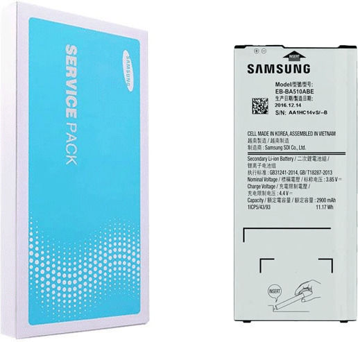 Samsung EB-BA510ABE Service Pack Μπαταρία Αντικατάστασης 2900mAh για Galaxy A5 2016
