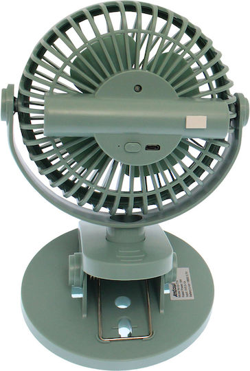 Andowl Q-T74 Вентилатор USB Акумулаторен Зелен