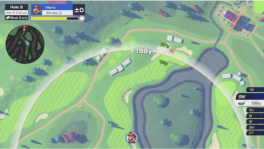 Mario Golf Super Rush Switch Game