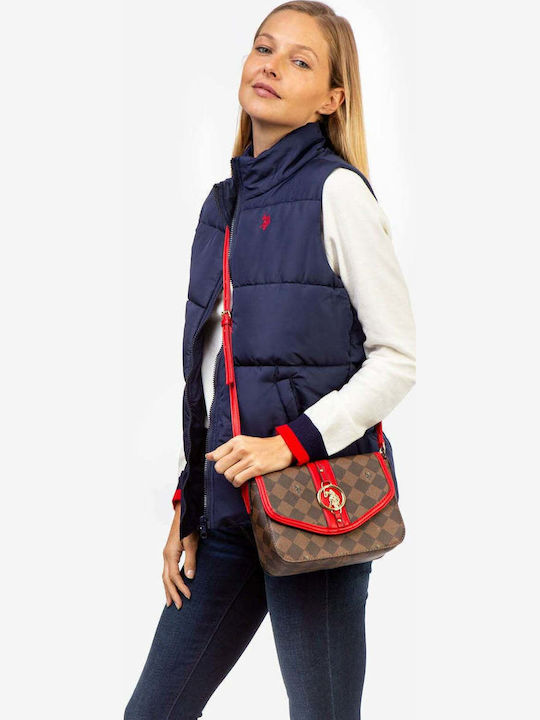 Kurz Damen Ärmellos Puffer Jacke für Winter Blau