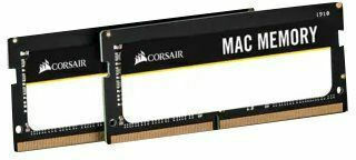 Corsair Mac Memory DDR4 32GB RAM με 2x16GB Modules και Ταχύτητα 2666 για Laptop