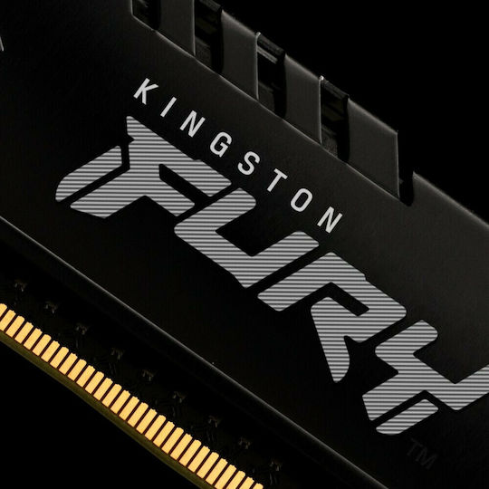 Kingston Fury Beast 128GB DDR4 RAM cu 4 module (4x32GB) și Viteză 3200 pentru Desktop