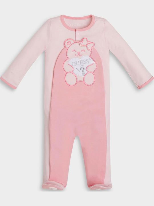 Guess Pink Onesie Guess Pink Onesie