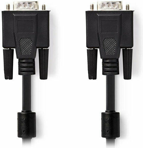Nedis Cable VGA male - VGA male 2m (CCGB59000BK20)