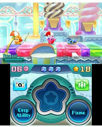Kirby Planet Robobot 3DS Game