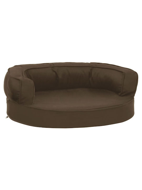 vidaXL Sofa Dog Bed Brown 60x42cm. 171301