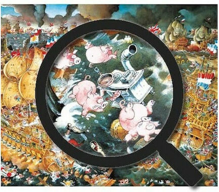 Riba Trafalgar Puzzle 2D 2000 Teile