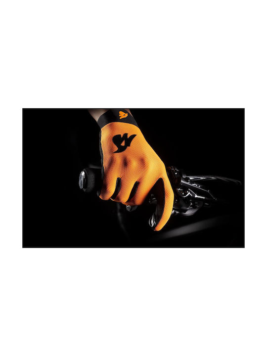 Bluegrass Union Full Finger Cycling Gloves Adults Orange
