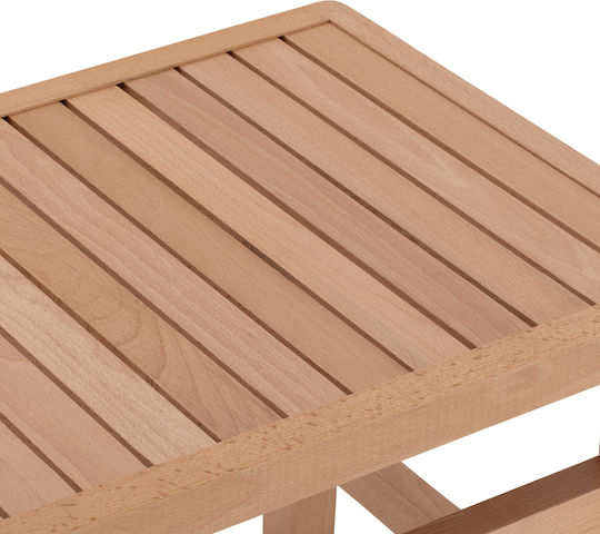 Ξύλινο Σκαμπό Εξωτερικού Χώρου Koli 60x40x45cm