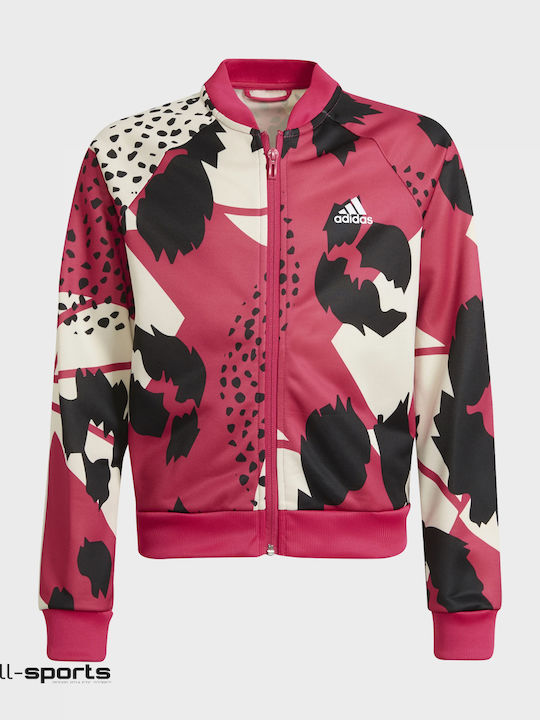 Sportlich Kinderstrickjacke Rot Aeroready