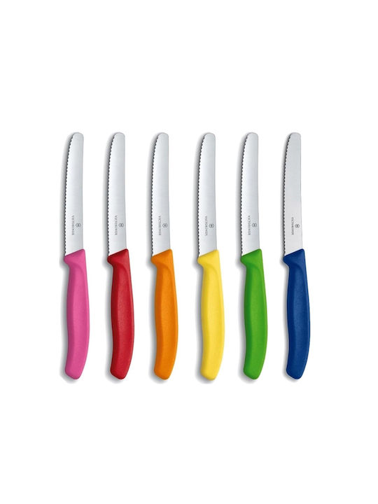 Victorinox Swiss Classic Cuțite Utilizare generală din Oțel Inoxidabil 11cm 6buc
