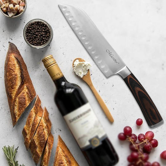 Maestro Нож Santoku от Неръждаема Стомана 17.8см